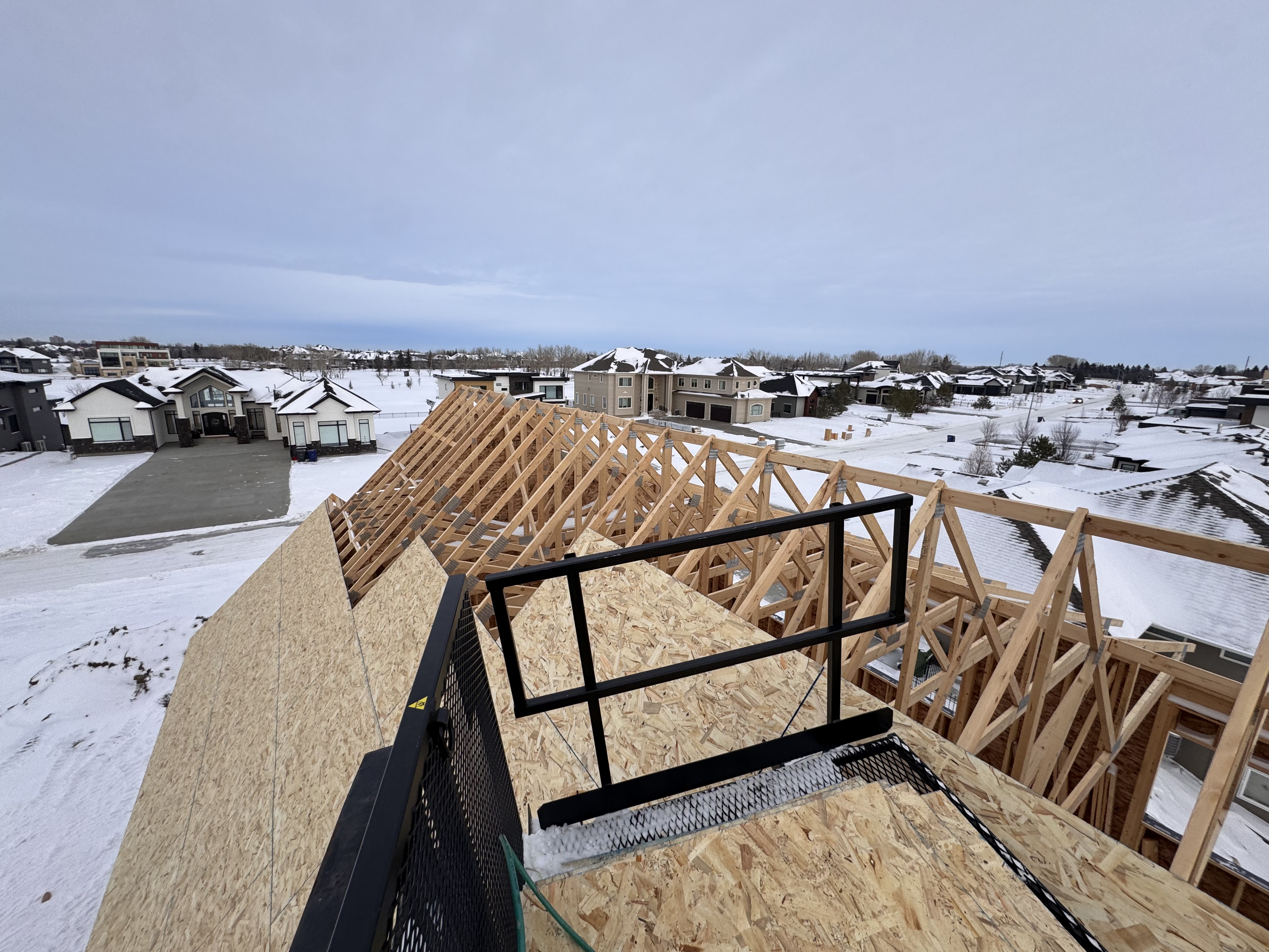 House framing project in Saskatoon